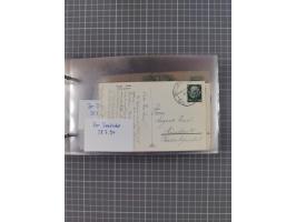 1934/39, Sammlung “Kraft durch Freude” mit ca. 240 Briefen, Karten und GSK inkl. Stempel des "LLOYD BREMEN", dazu Fotos, Schi