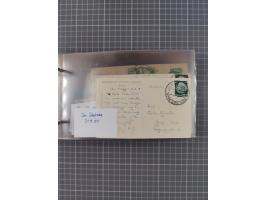 1934/39, Sammlung “Kraft durch Freude” mit ca. 240 Briefen, Karten und GSK inkl. Stempel des "LLOYD BREMEN", dazu Fotos, Schi