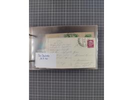 1934/39, Sammlung “Kraft durch Freude” mit ca. 240 Briefen, Karten und GSK inkl. Stempel des "LLOYD BREMEN", dazu Fotos, Schi