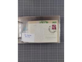 1934/39, Sammlung “Kraft durch Freude” mit ca. 240 Briefen, Karten und GSK inkl. Stempel des "LLOYD BREMEN", dazu Fotos, Schi