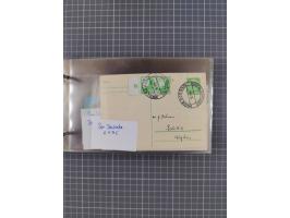 1934/39, Sammlung “Kraft durch Freude” mit ca. 240 Briefen, Karten und GSK inkl. Stempel des "LLOYD BREMEN", dazu Fotos, Schi