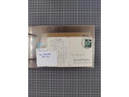 1934/39, Sammlung “Kraft durch Freude” mit ca. 240 Briefen, Karten und GSK inkl. Stempel des "LLOYD BREMEN", dazu Fotos, Schi