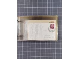 1934/39, Sammlung “Kraft durch Freude” mit ca. 240 Briefen, Karten und GSK inkl. Stempel des "LLOYD BREMEN", dazu Fotos, Schi