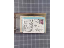 1934/39, Sammlung “Kraft durch Freude” mit ca. 240 Briefen, Karten und GSK inkl. Stempel des "LLOYD BREMEN", dazu Fotos, Schi