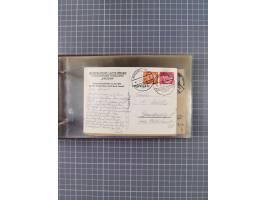 1934/39, Sammlung “Kraft durch Freude” mit ca. 240 Briefen, Karten und GSK inkl. Stempel des "LLOYD BREMEN", dazu Fotos, Schi