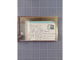 1934/39, Sammlung “Kraft durch Freude” mit ca. 240 Briefen, Karten und GSK inkl. Stempel des "LLOYD BREMEN", dazu Fotos, Schi