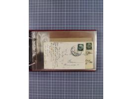 1934/39, Sammlung “Kraft durch Freude” mit ca. 240 Briefen, Karten und GSK inkl. Stempel des "LLOYD BREMEN", dazu Fotos, Schi
