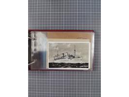 1934/39, Sammlung “Kraft durch Freude” mit ca. 240 Briefen, Karten und GSK inkl. Stempel des "LLOYD BREMEN", dazu Fotos, Schi