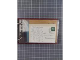 1934/39, Sammlung “Kraft durch Freude” mit ca. 240 Briefen, Karten und GSK inkl. Stempel des "LLOYD BREMEN", dazu Fotos, Schi