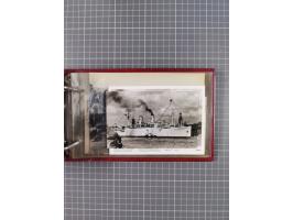 1934/39, Sammlung “Kraft durch Freude” mit ca. 240 Briefen, Karten und GSK inkl. Stempel des "LLOYD BREMEN", dazu Fotos, Schi