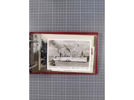 1934/39, Sammlung “Kraft durch Freude” mit ca. 240 Briefen, Karten und GSK inkl. Stempel des "LLOYD BREMEN", dazu Fotos, Schi