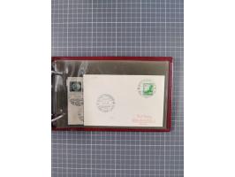 1934/39, Sammlung “Kraft durch Freude” mit ca. 240 Briefen, Karten und GSK inkl. Stempel des "LLOYD BREMEN", dazu Fotos, Schi