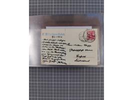 1908/39, Sammlung “Sonderreisen” des NDL und der HAPAG mit ca. 135 Briefen, Karten und GSK inkl. gebrauchten Telegramm-Karten