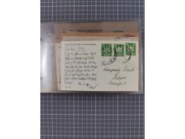 1908/39, Sammlung “Sonderreisen” des NDL und der HAPAG mit ca. 135 Briefen, Karten und GSK inkl. gebrauchten Telegramm-Karten