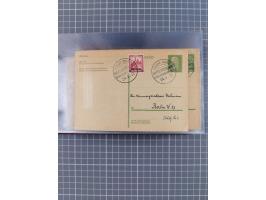 1908/39, Sammlung “Sonderreisen” des NDL und der HAPAG mit ca. 135 Briefen, Karten und GSK inkl. gebrauchten Telegramm-Karten