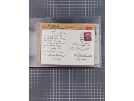 1908/39, Sammlung “Sonderreisen” des NDL und der HAPAG mit ca. 135 Briefen, Karten und GSK inkl. gebrauchten Telegramm-Karten