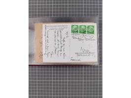 1908/39, Sammlung “Sonderreisen” des NDL und der HAPAG mit ca. 135 Briefen, Karten und GSK inkl. gebrauchten Telegramm-Karten