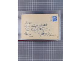 1908/39, Sammlung “Sonderreisen” des NDL und der HAPAG mit ca. 135 Briefen, Karten und GSK inkl. gebrauchten Telegramm-Karten