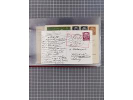 1908/39, Sammlung “Sonderreisen” des NDL und der HAPAG mit ca. 135 Briefen, Karten und GSK inkl. gebrauchten Telegramm-Karten