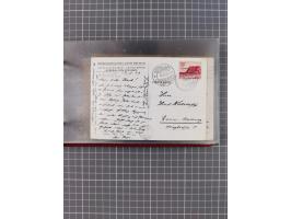 1908/39, Sammlung “Sonderreisen” des NDL und der HAPAG mit ca. 135 Briefen, Karten und GSK inkl. gebrauchten Telegramm-Karten