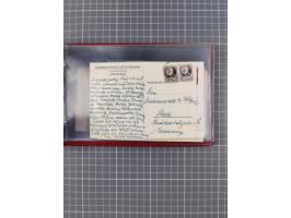 1908/39, Sammlung “Sonderreisen” des NDL und der HAPAG mit ca. 135 Briefen, Karten und GSK inkl. gebrauchten Telegramm-Karten