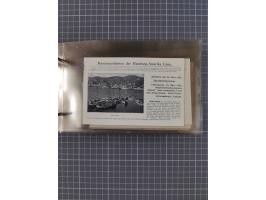 1908/39, Sammlung “Sonderreisen” des NDL und der HAPAG mit ca. 135 Briefen, Karten und GSK inkl. gebrauchten Telegramm-Karten