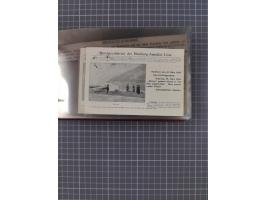 1908/39, Sammlung “Sonderreisen” des NDL und der HAPAG mit ca. 135 Briefen, Karten und GSK inkl. gebrauchten Telegramm-Karten