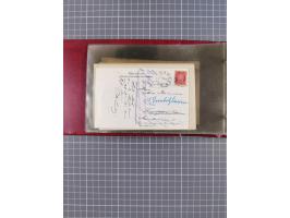 1908/39, Sammlung “Sonderreisen” des NDL und der HAPAG mit ca. 135 Briefen, Karten und GSK inkl. gebrauchten Telegramm-Karten