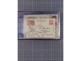 1908/39, Sammlung “Sonderreisen” des NDL und der HAPAG mit ca. 135 Briefen, Karten und GSK inkl. gebrauchten Telegramm-Karten