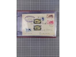 1908/39, Sammlung “Sonderreisen” des NDL und der HAPAG mit ca. 135 Briefen, Karten und GSK inkl. gebrauchten Telegramm-Karten