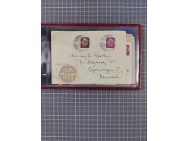 1908/39, Sammlung “Sonderreisen” des NDL und der HAPAG mit ca. 135 Briefen, Karten und GSK inkl. gebrauchten Telegramm-Karten