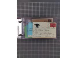 1892/1939, umfangreiche Sammlung “U.S. GERMAN SEA POST” mit ca. 400 Briefen, Karten und Ganzsachen, Schwerpunkt vor 1920 mit 