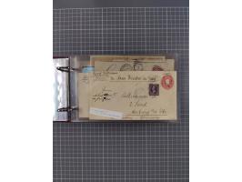 1892/1939, umfangreiche Sammlung “U.S. GERMAN SEA POST” mit ca. 400 Briefen, Karten und Ganzsachen, Schwerpunkt vor 1920 mit 