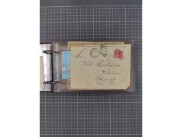 1892/1939, umfangreiche Sammlung “U.S. GERMAN SEA POST” mit ca. 400 Briefen, Karten und Ganzsachen, Schwerpunkt vor 1920 mit 