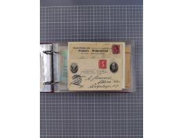 1892/1939, umfangreiche Sammlung “U.S. GERMAN SEA POST” mit ca. 400 Briefen, Karten und Ganzsachen, Schwerpunkt vor 1920 mit 