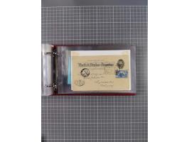 1892/1939, umfangreiche Sammlung “U.S. GERMAN SEA POST” mit ca. 400 Briefen, Karten und Ganzsachen, Schwerpunkt vor 1920 mit 