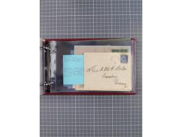 1892/1939, umfangreiche Sammlung “U.S. GERMAN SEA POST” mit ca. 400 Briefen, Karten und Ganzsachen, Schwerpunkt vor 1920 mit 