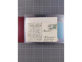 1892/1939, umfangreiche Sammlung “U.S. GERMAN SEA POST” mit ca. 400 Briefen, Karten und Ganzsachen, Schwerpunkt vor 1920 mit 