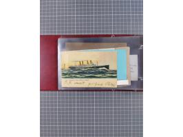 1892/1939, umfangreiche Sammlung “U.S. GERMAN SEA POST” mit ca. 400 Briefen, Karten und Ganzsachen, Schwerpunkt vor 1920 mit 