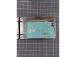 1892/1939, umfangreiche Sammlung “U.S. GERMAN SEA POST” mit ca. 400 Briefen, Karten und Ganzsachen, Schwerpunkt vor 1920 mit 