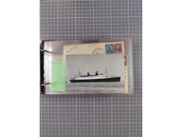 1892/1939, umfangreiche Sammlung “U.S. GERMAN SEA POST” mit ca. 400 Briefen, Karten und Ganzsachen, Schwerpunkt vor 1920 mit 