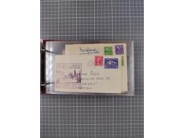 1892/1939, umfangreiche Sammlung “U.S. GERMAN SEA POST” mit ca. 400 Briefen, Karten und Ganzsachen, Schwerpunkt vor 1920 mit 