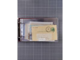 1892/1939, umfangreiche Sammlung “U.S. GERMAN SEA POST” mit ca. 400 Briefen, Karten und Ganzsachen, Schwerpunkt vor 1920 mit 
