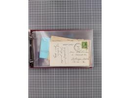 1892/1939, umfangreiche Sammlung “U.S. GERMAN SEA POST” mit ca. 400 Briefen, Karten und Ganzsachen, Schwerpunkt vor 1920 mit 