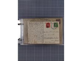 1892/1939, umfangreiche Sammlung “U.S. GERMAN SEA POST” mit ca. 400 Briefen, Karten und Ganzsachen, Schwerpunkt vor 1920 mit 