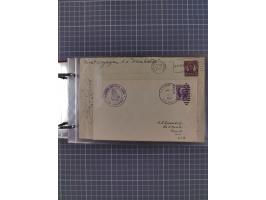 1892/1939, umfangreiche Sammlung “U.S. GERMAN SEA POST” mit ca. 400 Briefen, Karten und Ganzsachen, Schwerpunkt vor 1920 mit 