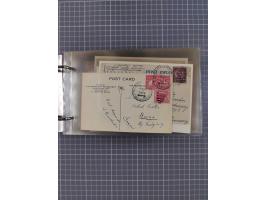 1892/1939, umfangreiche Sammlung “U.S. GERMAN SEA POST” mit ca. 400 Briefen, Karten und Ganzsachen, Schwerpunkt vor 1920 mit 