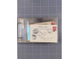 1892/1939, umfangreiche Sammlung “U.S. GERMAN SEA POST” mit ca. 400 Briefen, Karten und Ganzsachen, Schwerpunkt vor 1920 mit 