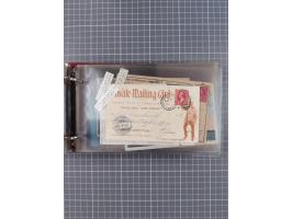 1892/1939, umfangreiche Sammlung “U.S. GERMAN SEA POST” mit ca. 400 Briefen, Karten und Ganzsachen, Schwerpunkt vor 1920 mit 