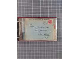 1892/1939, umfangreiche Sammlung “U.S. GERMAN SEA POST” mit ca. 400 Briefen, Karten und Ganzsachen, Schwerpunkt vor 1920 mit 